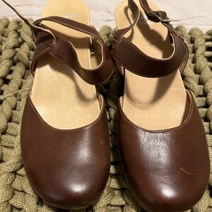 Dansko Brown Leather Sandals